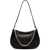 MCM Leather Hobo Bag With Removable Detail Black