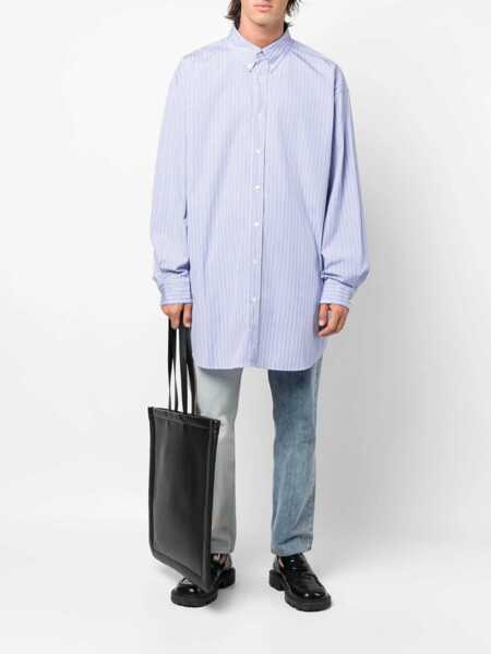 Camasi casual Maison Margiela Oxford Shirt BLUE Barbati (BM 10676488) 2