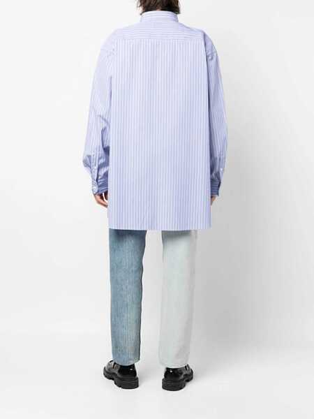 Camasi casual Maison Margiela Oxford Shirt BLUE Barbati (BM 10676488) 4