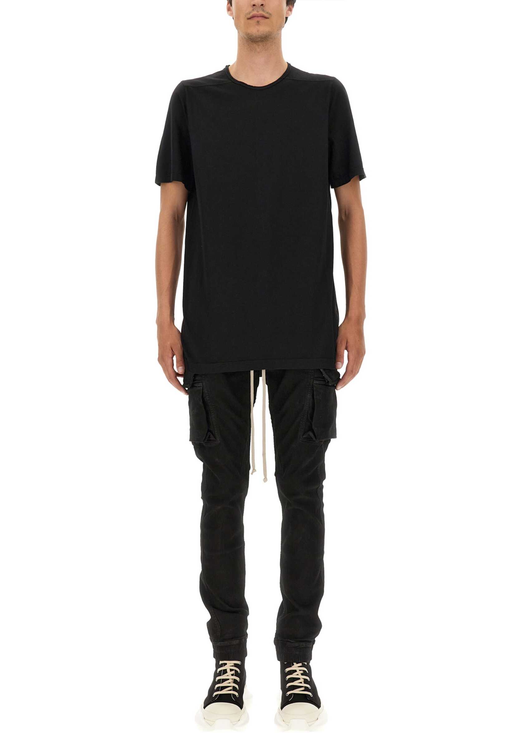 Rick Owens T-Shirt With Logo BLACK