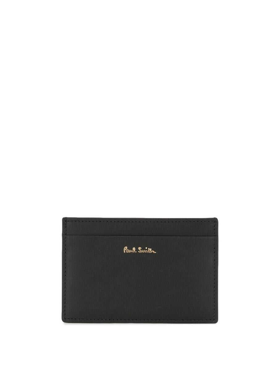 Paul Smith PAUL SMITH MEN WALLET CARD CASE INTMUL ACCESSORIES Black