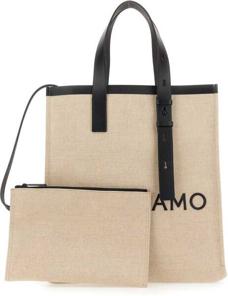 Genti de mana Ferragamo Tote Bag With Logo BEIGE Barbati (BM 10678684) 2