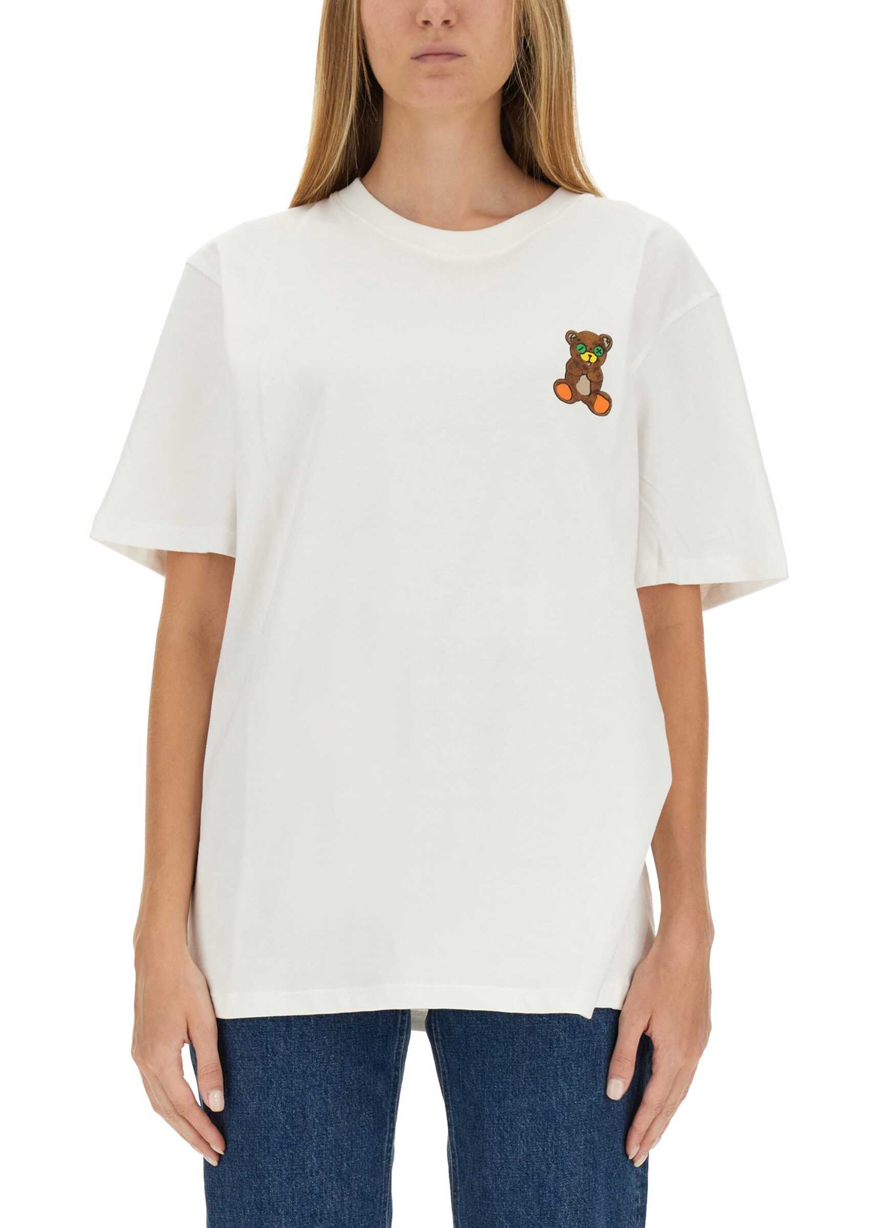 BARROW T-Shirt With Logo WHITE