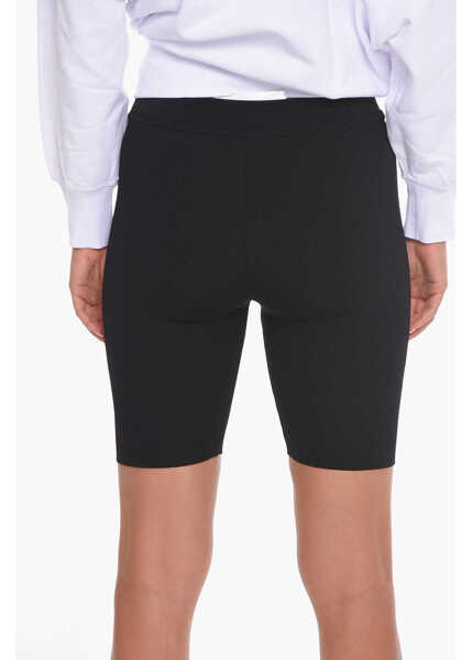 Pantaloni scurti Dior Biker Shorts With Embossed Logo Application Black Femei (BM 10679974) 2