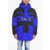 DSQUARED2 Two-Toned Puffer Jacket With Maxi Pockets Blue