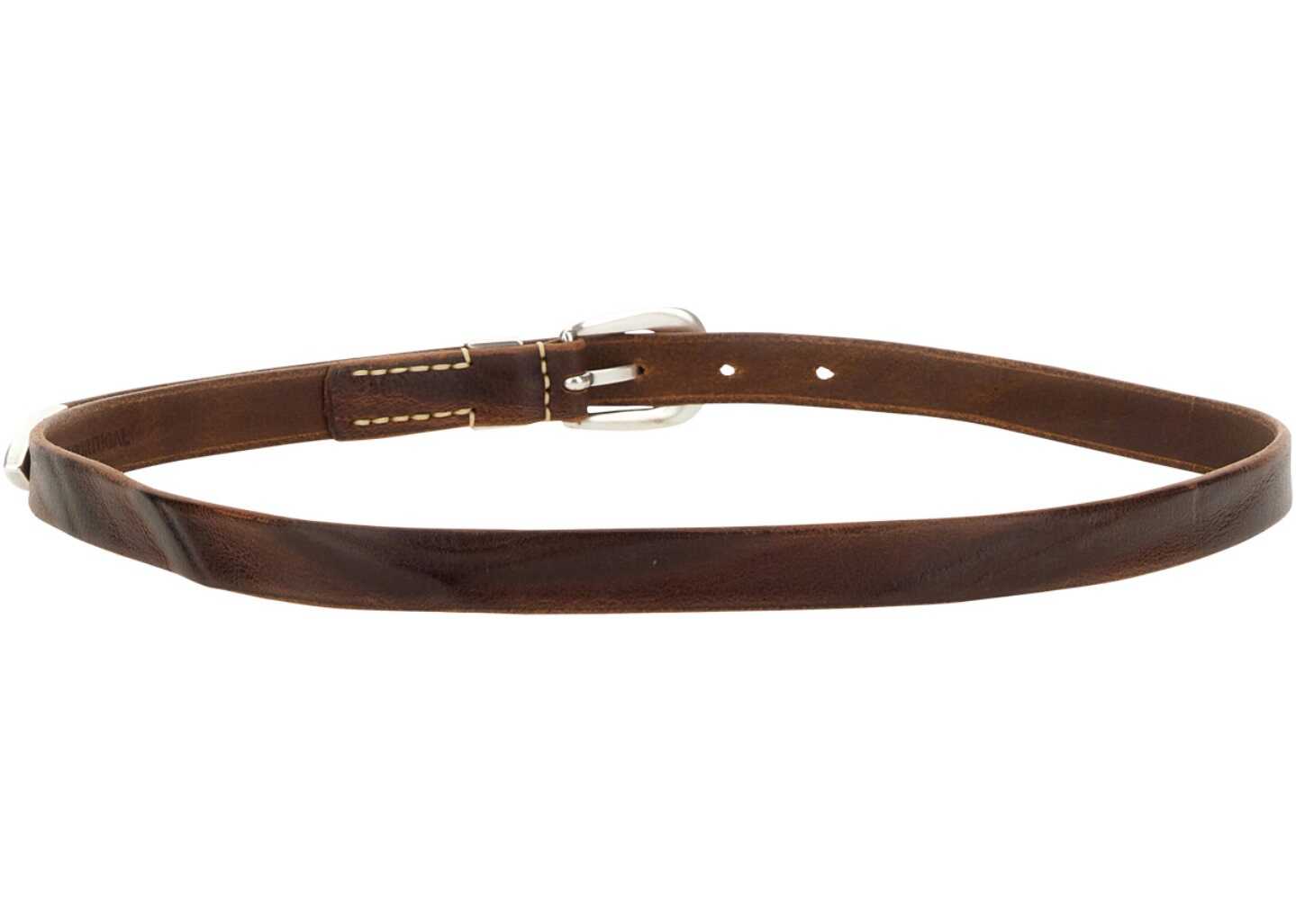 OUR LEGACY Belt With Buckle BROWN