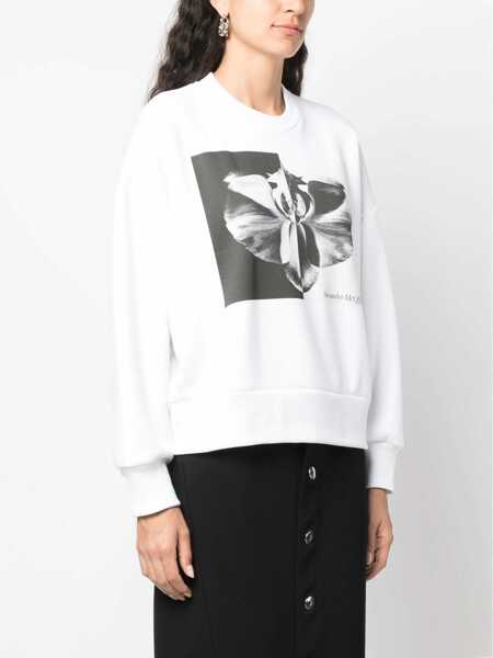 Hanorace Alexander McQueen Sweatshirt With Logo MULTICOLOUR Femei (BM 10681843) 3