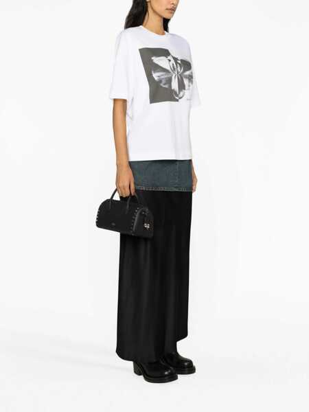 Tricouri Alexander McQueen Photographic Orchid T-Shirt MULTICOLOUR Femei (BM 10681855) 2