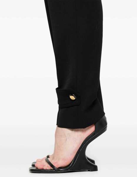 Pantaloni casual Alexander McQueen Military Pants BLACK Femei (BM 10682263) 5