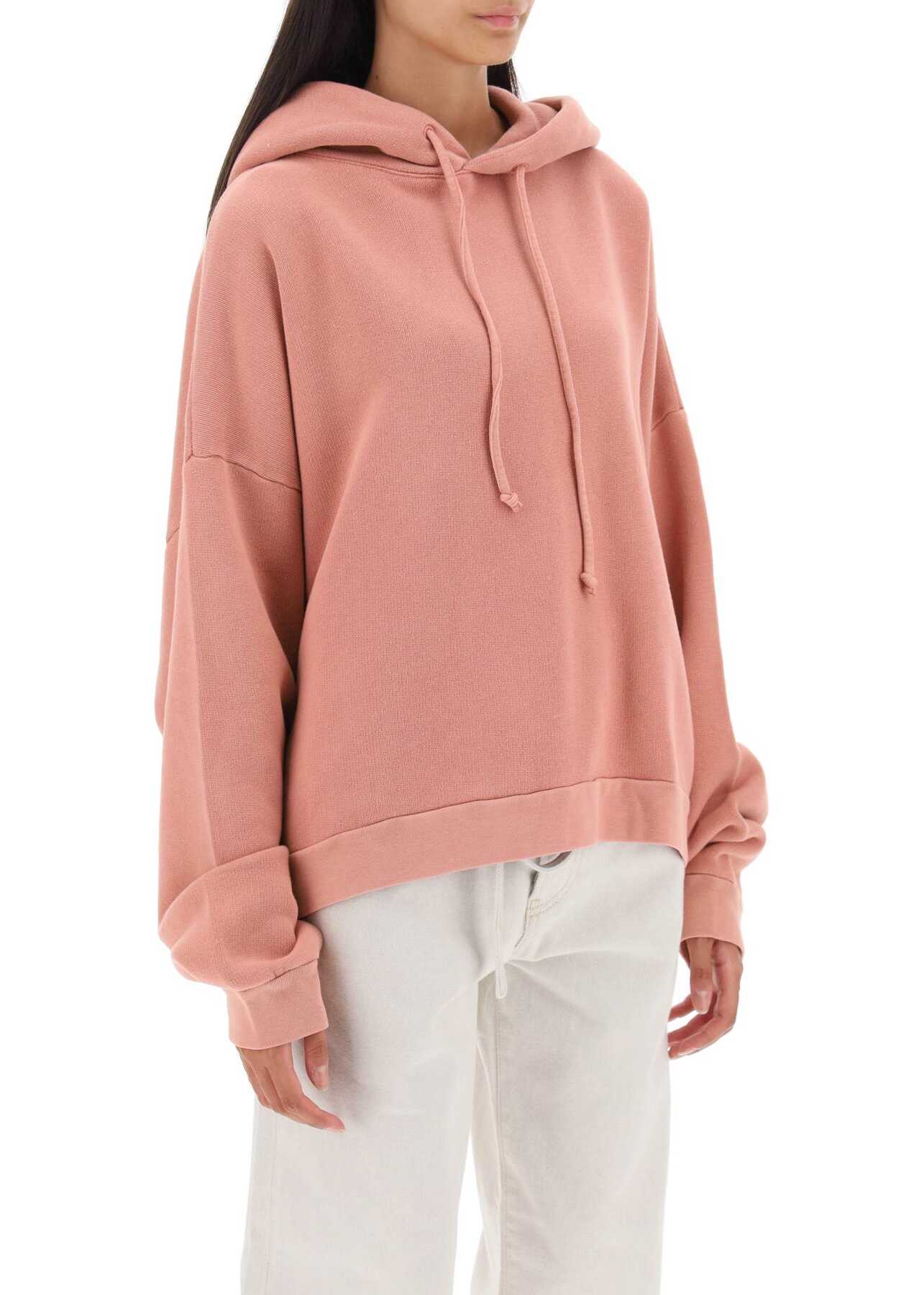 Acne Studios Oversized Hoodie VINTAGE PINK