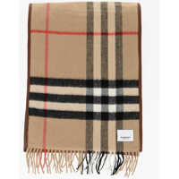 Esarfe Checked Cashmere Scarf With Fringes Barbati