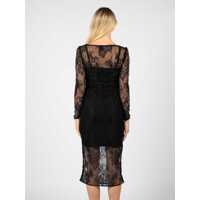 Rochii casual Pinko Dama - Rochii casual Pinko 101233 Czarny Femei (BM 10688083) - B-mall.ro