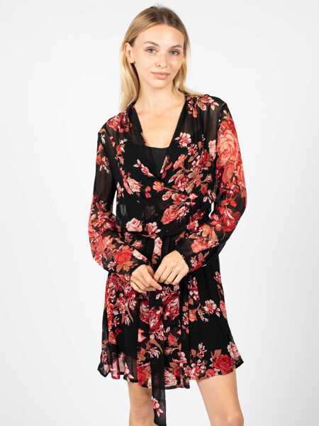 Rochii casual Pinko 1N13FE Czerwony Femei (BM 10688125) 3