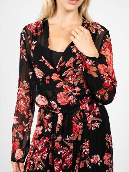 Rochii casual Pinko 1N13FE Czerwony Femei (BM 10688125) 6