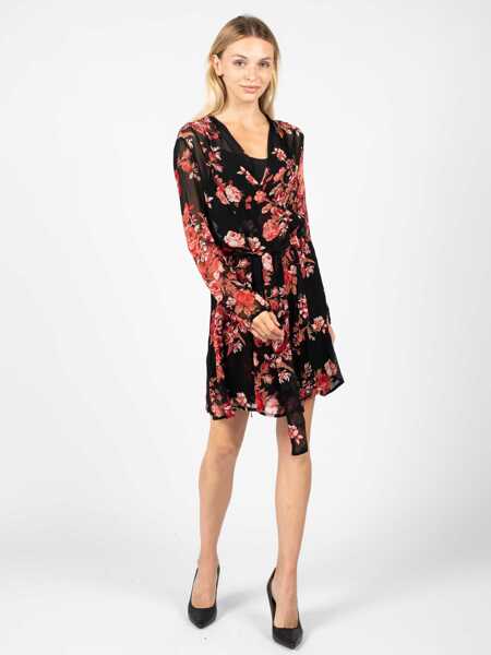 Rochii casual Pinko 1N13FE Czerwony Femei (BM 10688125) 7