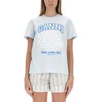 Tricouri Logo Print T-Shirt Femei