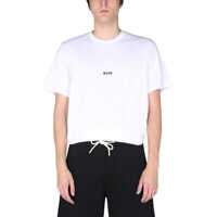 Tricouri Lettering Logo Print T-Shirt Barbati