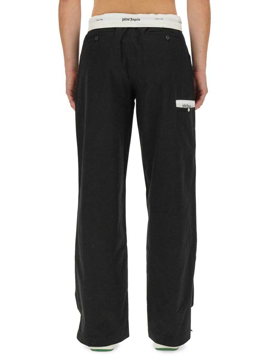 Palm Angels PALM ANGELS CHINO PANTS BLACK