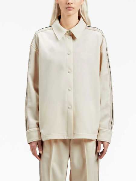 Camasi office Palm Angels Monogram Sports Shirt BEIGE Femei (BM 10693621) 3