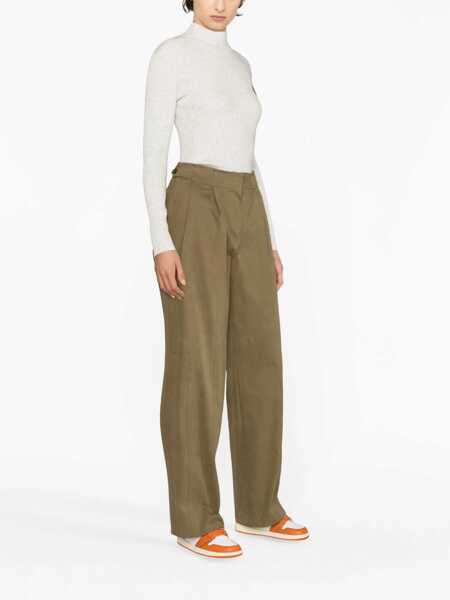 Pulovere casual MAISON KITSUN Fox Patch Jersey GREY Femei (BM 10693627) 4