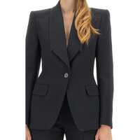 Sacouri Dama - Sacouri office Alexander McQueen Jacket With Reversed Lapels BLACK Femei (BM 10693762) - B-mall.ro