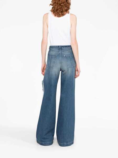 Blugi skinny PETER DO Wide Jeans. BLUE Femei (BM 10695724) 4