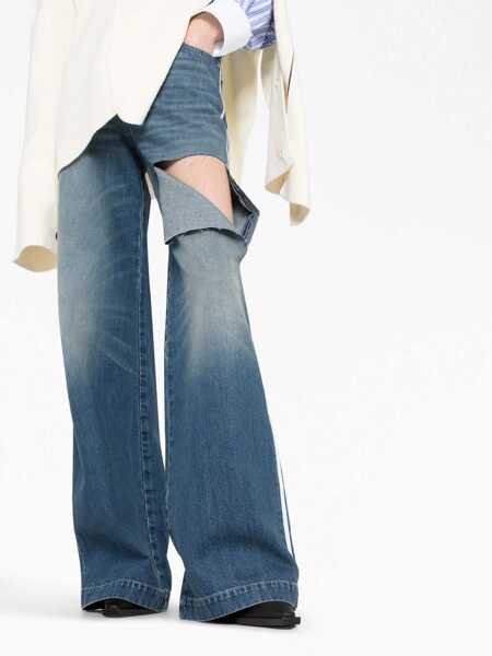 Blugi skinny PETER DO Wide Jeans. BLUE Femei (BM 10695724) 5