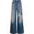 PETER DO Wide Jeans. BLUE