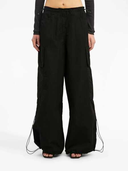 Pantaloni casual Palm Angels Cargo Pants BLACK Femei (BM 10695754) 3