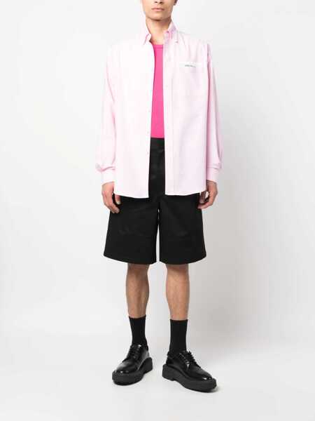 Camasi casual Palm Angels Tailor-Made Shirt PINK Barbati (BM 10695778) 2