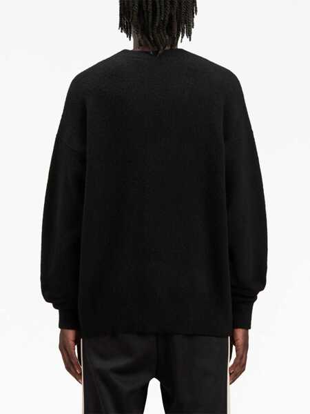 Pulovere casual Palm Angels Jersey With Logo BLACK Barbati (BM 10695847) 5