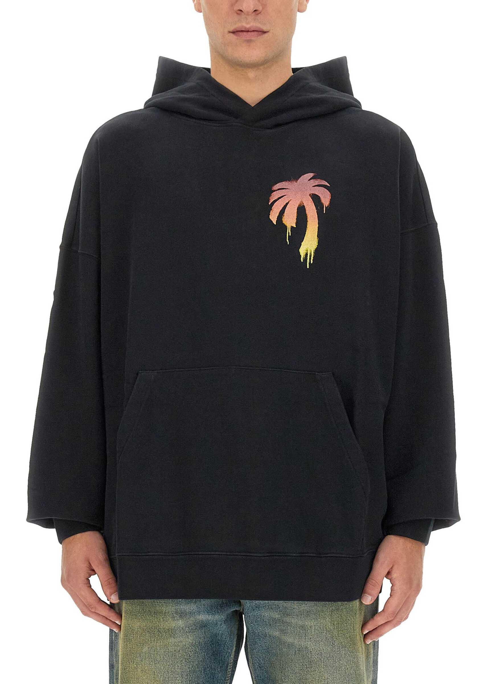 Palm Angels I Love Pa Sweatshirt MULTICOLOUR