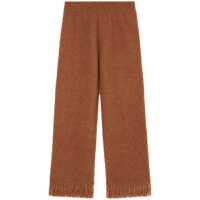 Pantaloni casual Alanui Cashmere And Silk Blend Trousers Femei