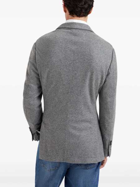 Geci Brunello Cucinelli Brunello Cucinelli Jackets GREY Barbati (BM 10699174) 4