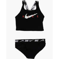 Slipi Swim Solid Color Bikini With Logoed Bands Fete