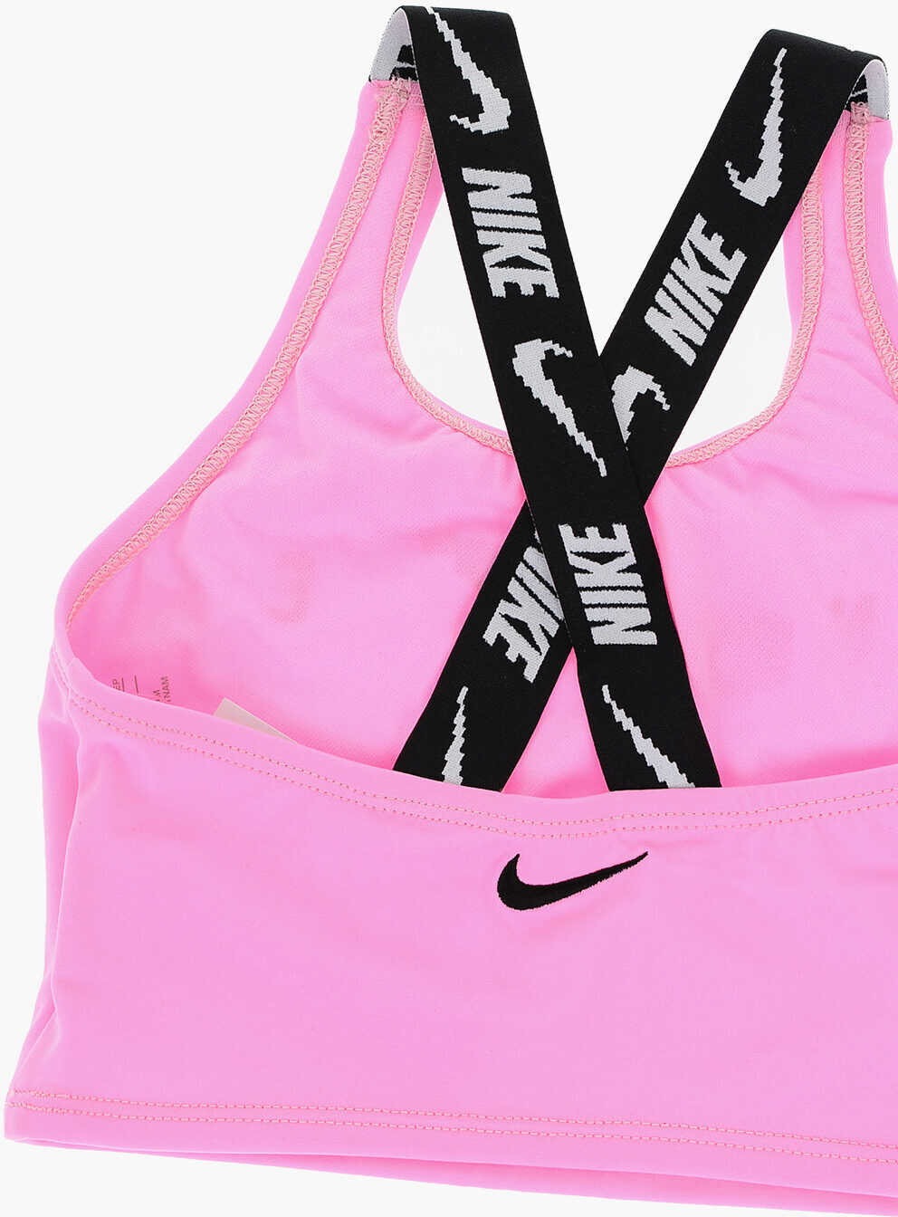 Slipi Nike Swim Solid Color Bikini With Logoed Bands Pink Fete (BM 10701001) 3