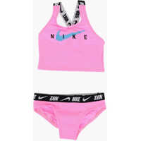 Slipi Swim Solid Color Bikini With Logoed Bands Fete