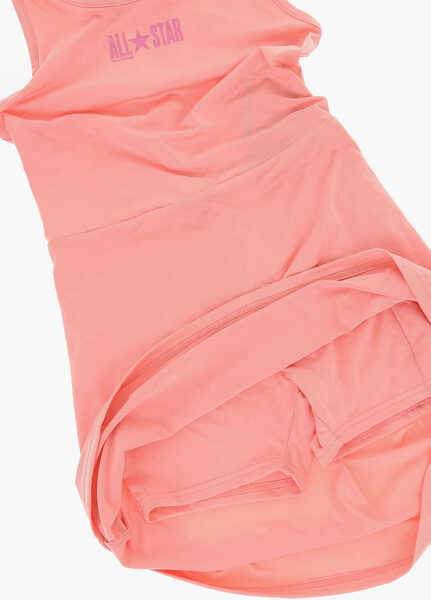 Rochii Converse All Star Sleeveless Biker Crisscross Dress Pink Fete (BM 10701031) 3