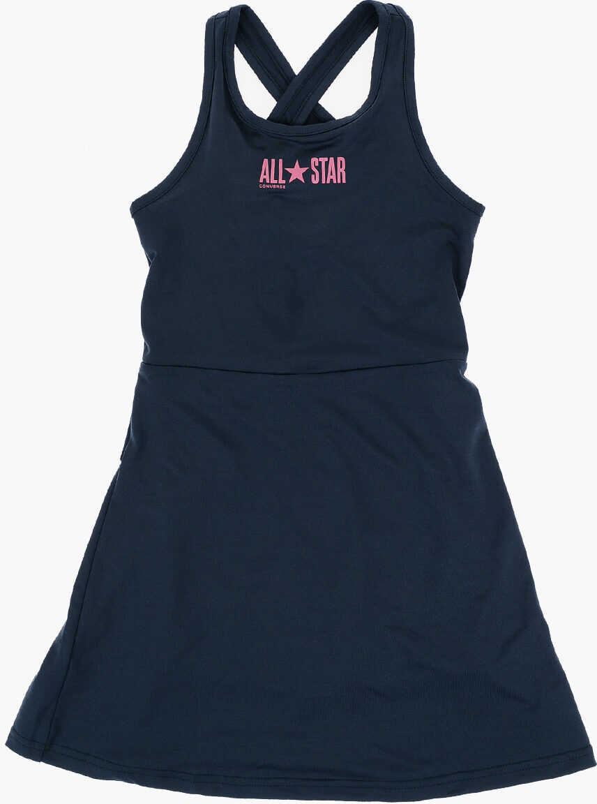 Rochii Converse All Star Sleeveless Biker Crisscross Dress Blue Fete (BM 10701034) 3