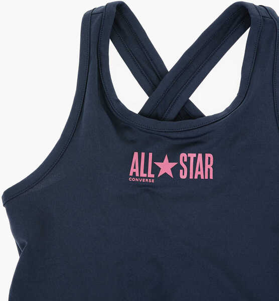 Rochii Converse All Star Sleeveless Biker Crisscross Dress Blue Fete (BM 10701034) 4