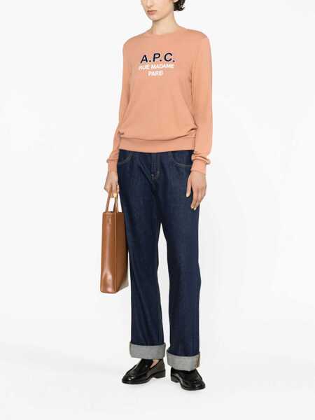 Hanorace A.P.C. Sweatshirt With Logo PINK Femei (BM 10704484) 2