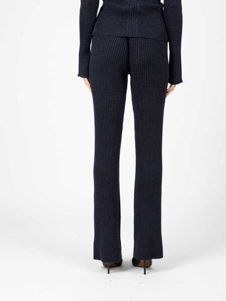 Pantaloni casual Pinko Campanello 100725 Granatowy Barbati (BM 10704607) 4