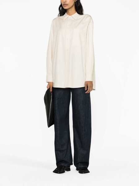 Bluze LEMAIRE Long Shirt IVORY Femei (BM 10704916) 2