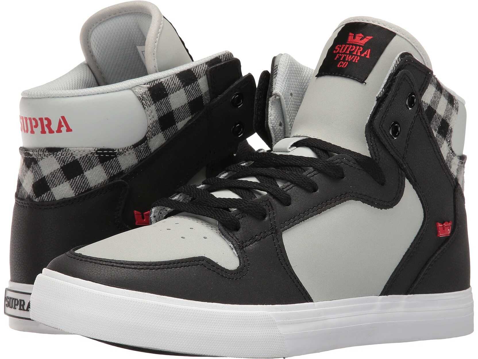 Tenis Supra Vaider Black/Light Grey Nubuck