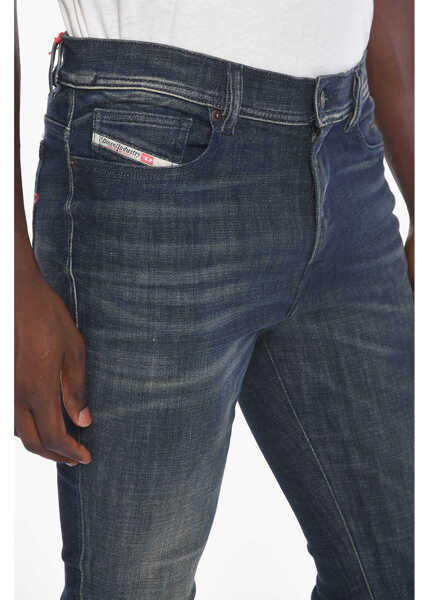 Blugi slim fit Diesel D-Amny High-Waisted Denims With Skinny-Fit 15Cm Blue Barbati (BM 10709806) 3