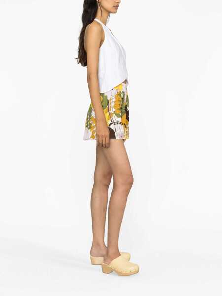 Pantaloni scurti La DoubleJ Floral Print Shorts MULTICOLOUR Femei (BM 10720024) 4