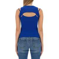 Bluze Dama - Bluze Off-White Tops With Logo BLUE Femei (BM 10720027) - B-mall.ro