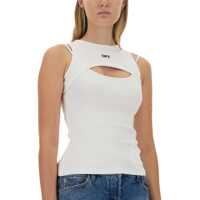 Bluze Dama - Bluze Off-White Tops With Logo WHITE Femei (BM 10720036) - B-mall.ro