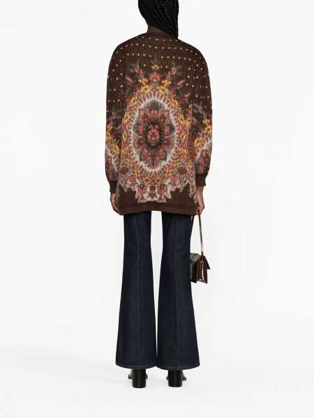 Cardigane ETRO Cardigan With Logo BROWN Femei (BM 10720420) 4