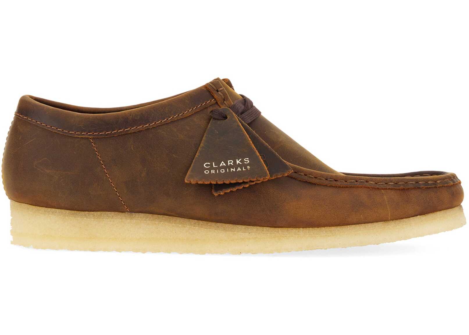 Clarks Wallabee Shoe BROWN